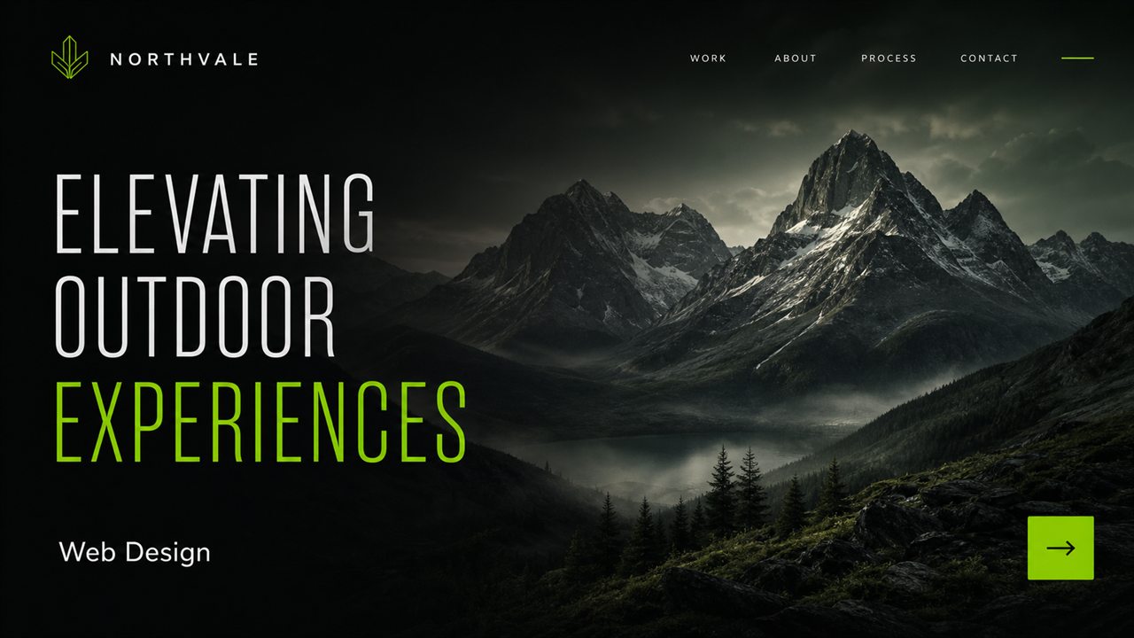 Northvale web design project thumbnail